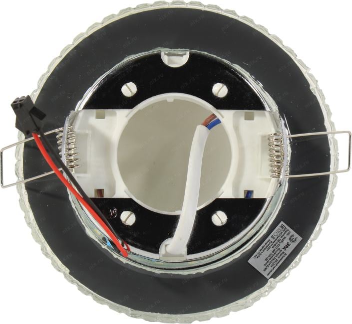 ЭРА <DK LD24 SL/WH>  Светильник встраиваемый (GX53)