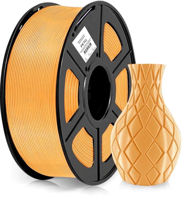 Cactus <CS-3D-PETG-1KG-T-ORANGE> Пластик PETG прозрачный оранжевый,  катушка, 1.75мм, 1кг