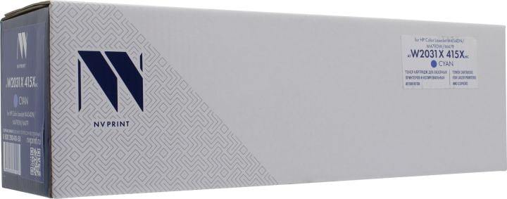 Картридж NV-Print W2031X-NC (№415X) Cyan для HP Color  LaserJet  Pro  M454/MFP M479