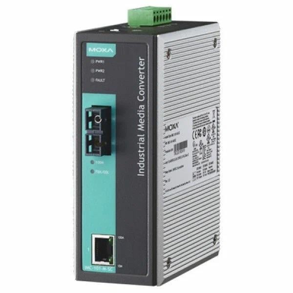 Ethernet медиаконвертер MOXA IMC-101-M-SC-T