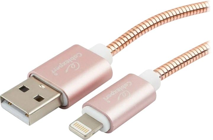 CC-G-APUSB02Cu-0.5M Кабель Cablexpert для Apple CC-G-APUSB02Cu-0.5M, AM/Lightning, серия Gold, 0.5м, золото, блистер