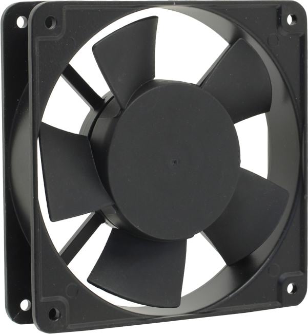 Exegate EX289015RUS Вентилятор 220В ExeGate EX12025SAL (120x120x25 мм, Sleeve bearing (подшипник скольжения), подводящий провод 30 см, 2100RPM, 32dBA)