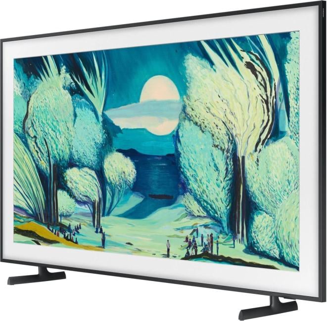 QLED Samsung 50" QE50LS03FAUXRU The Frame черный 4K Ultra HD 60Hz DVB-T2 DVB-C DVB-S2 USB  WiFi Smart TV