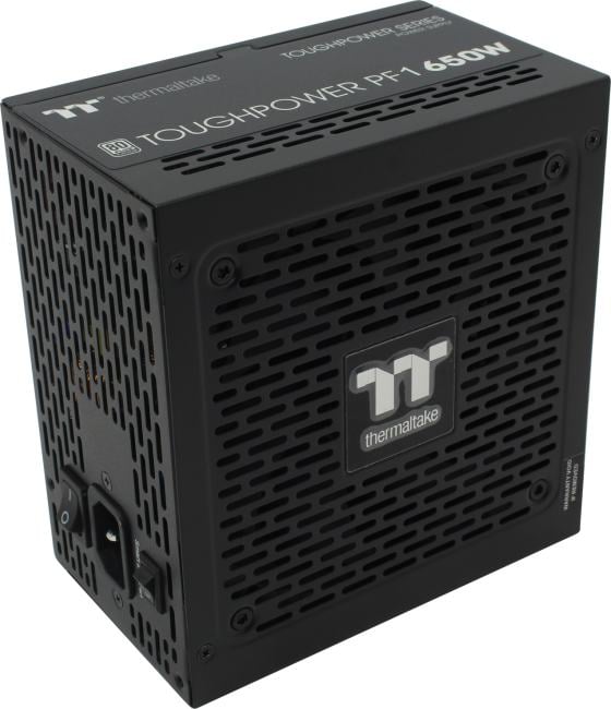 Блок питания Toughpower PF1 650 PS-TPD-0650FNFAPE-1/0650W/Fully Modular/Full Range/Analog/80 Plus Platinum/EU/100% JP CAP/All Flat Cables