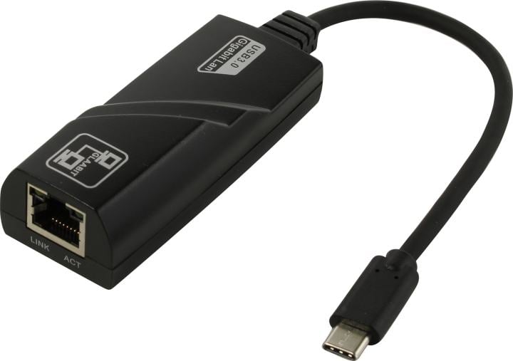 ExeGate <EXE-730-45> Кабель-адаптер USB-C3.0 -->  UTP 1000Mbps <EX287862RUS>