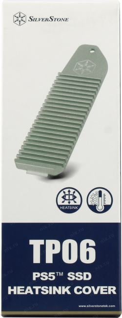 SilverStone <SST-TP06S> Крышка радиатора для  PS5 M.2 SSD