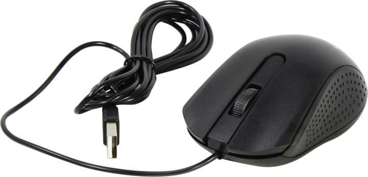 Мышь проводная Exegate Professional Standard SH-8012L-OEM USB оптическая 1000dpi 3D 3 кнопки и колесо прокрутки 2м черная EX298193RUS