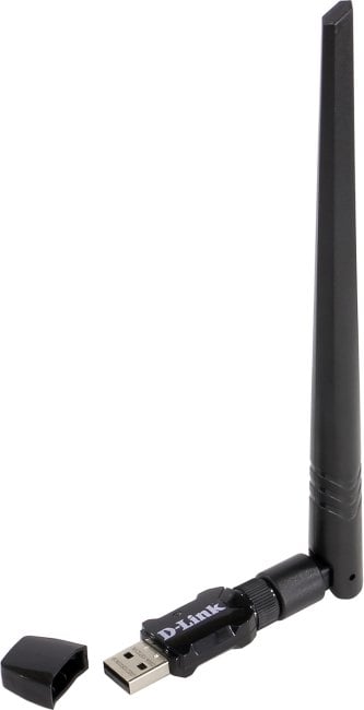 Адаптер Wi-Fi D-LINK DWA-137/C1A (N300, 802.11b/g/n, 2.4ГГц, USB 2.0, 300Mbs) (DWA-137/C1A)