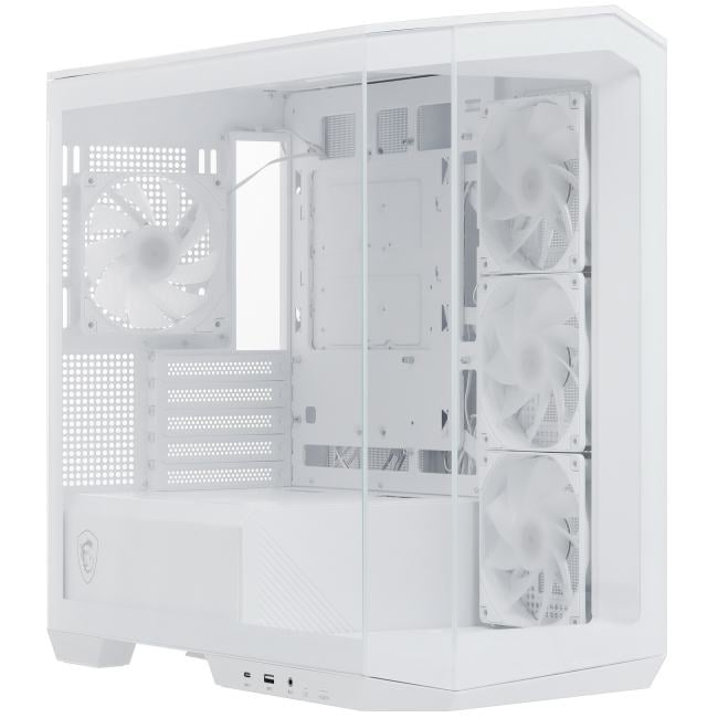 Minitower MSI <MAG Pano M100R PZ White>  MicroATX  без  БП <306-7G24W28-HH9>