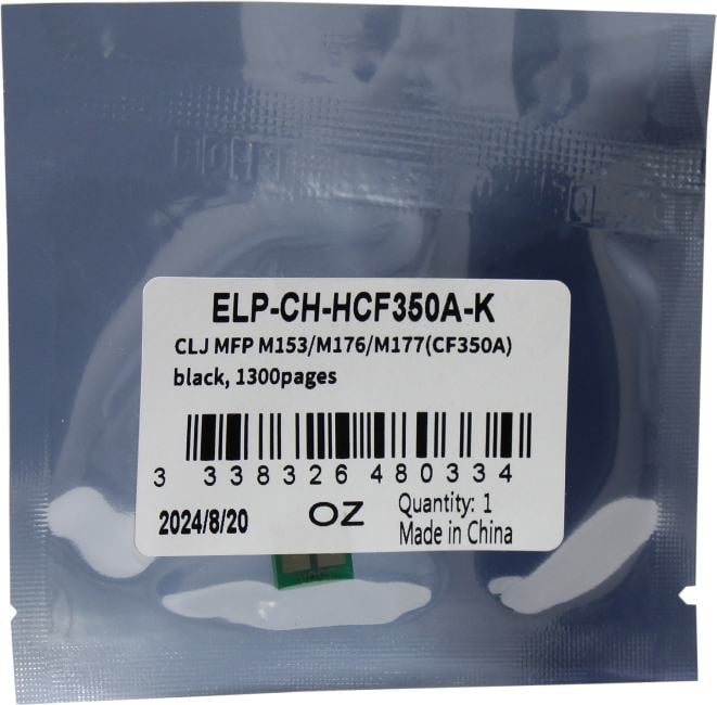 <ELP-CH-HCF350A-K> Чип для  картриджа  CF350A  Black, 1.3K