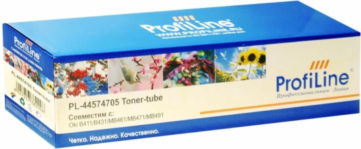 ProfiLine  PL-44574705 Картридж Тонер-туба   PL-44574705 для принтеров  Oki  B411/B431/MB461/MB471/MB491  3000 копий