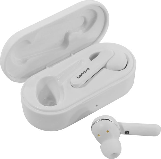 Наушники с микрофоном Lenovo HT28  White  (Bluetooth5.0)