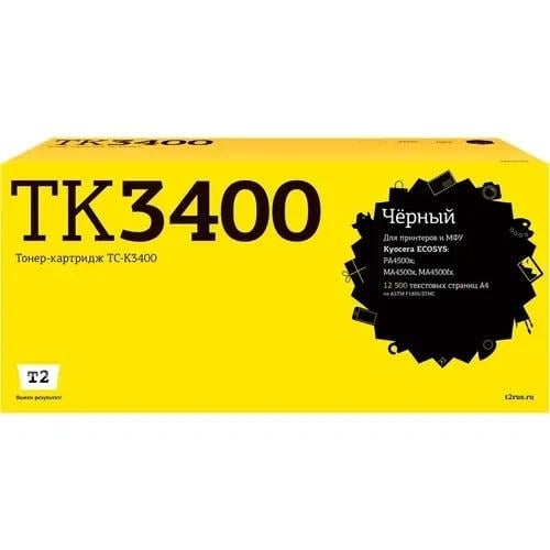 TC-K3400 Тонер-картридж T2 для Kyocera ECOSYS PA4500x/MA4500x/MA4500fx (12500  стр.) с чипом