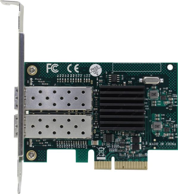 Orient <XWT-INT825PE4 SFP> (RTL)  PCI-Ex4 2xSFP 1000Mbps