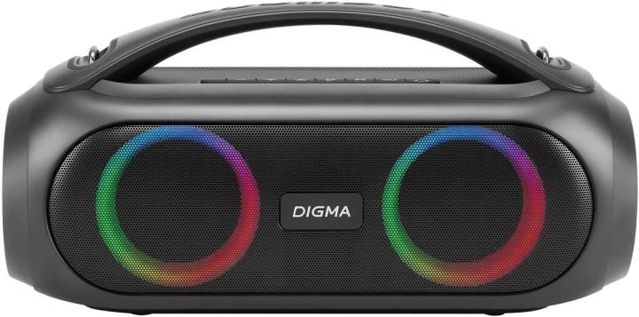 SP1530B Колонка порт. Digma D-PS1530 черный/черный 50W 2.1 BT 10м 3000mAh ()