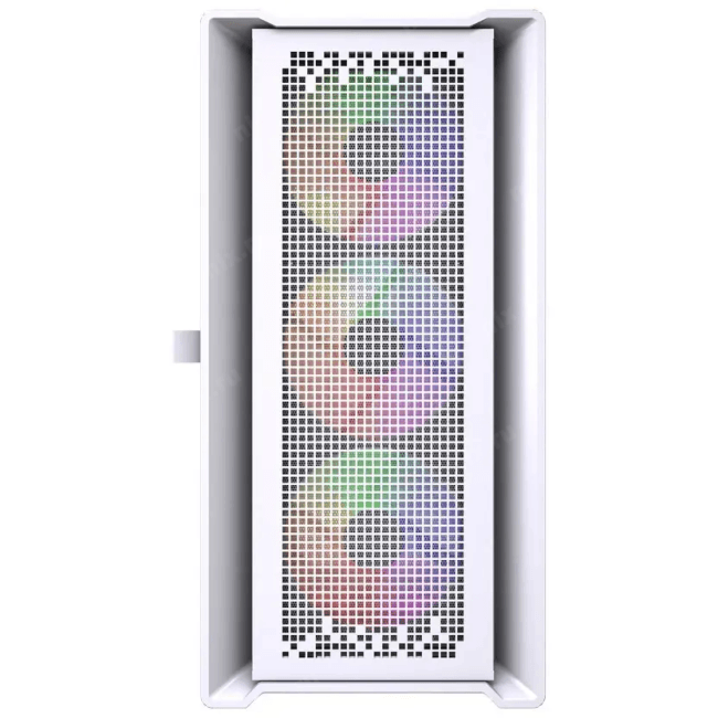 Powercase ByteFlow Micro White LE, Tempered Glass, 4х 120mm ARGB PWM fans, белый, mATX [без встроенного хаба] (CAMBFW-A4-LE)