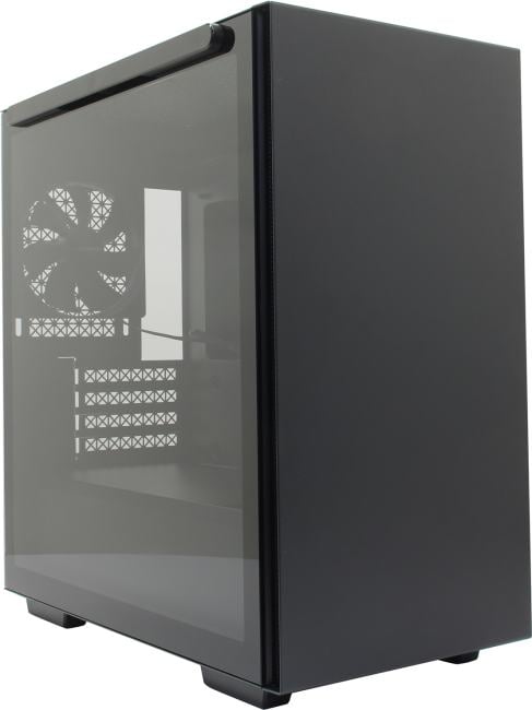 Minitower Deepcool MACUBE 110 <R-MACUBE110-BKNGM1N-G1> Black MicroATX без БП,  с  окном