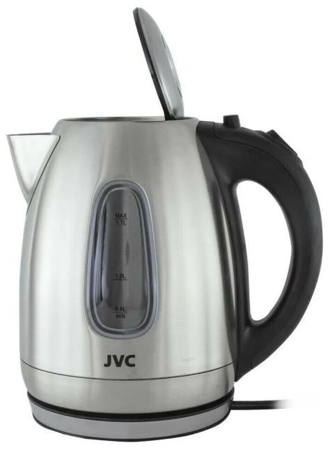 Чайник JVC JK-KE1723 1.7л. 2.2 кВт, серебристый (JK-KE1723)