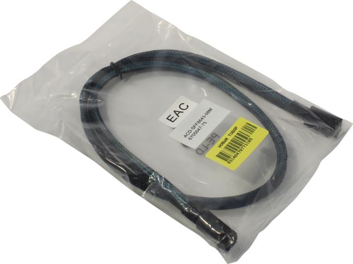 ACD ACD-SFF8643-08M <6705047-75> Кабель  SFF-8643<-> SFF-8643 0.75м