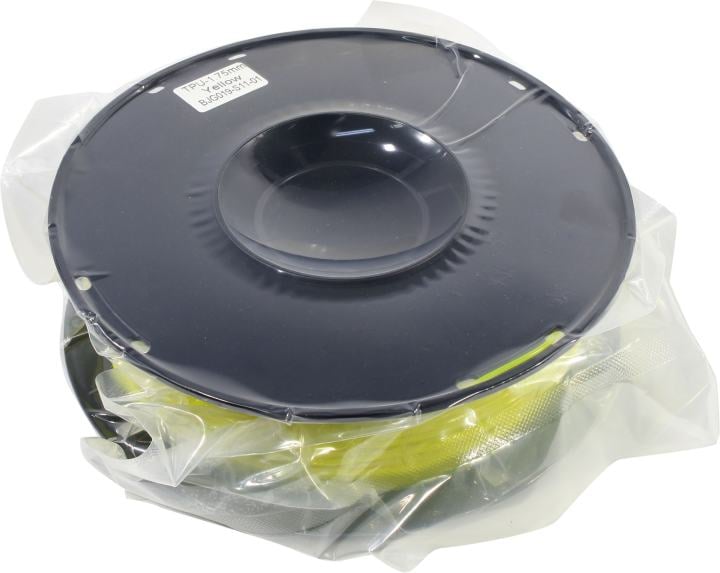 Cactus <CS-3D-TPU-0.8KG-YELLOW> Пластик TPU синий, катушка, 1.75мм, 0.8кг
