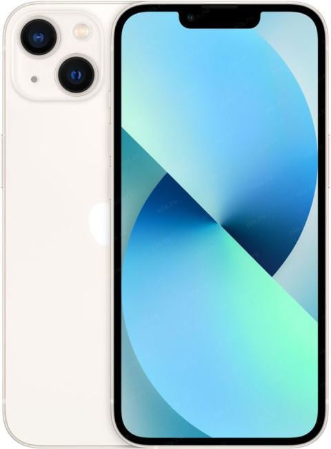 Apple iPhone 13 <MLPG3HN/A 128Gb Starlight> (A15, 6.1" 2532x1170 OLED,  5G+WiFi+BT,  12+12Mpx)