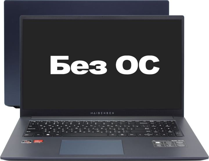 Maibenben Medio M17A-R758UM [M17A-R758UMF1SLURE3] Blue 17.3" {FHD IPS Ryzen 7 5825U/16Gb/512Gb SSD/Linux/m+Pad}