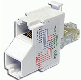 TWT-T-U2-U2 T-адаптер, 2 телефонных порта