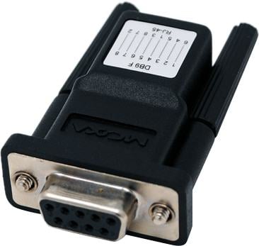 MOXA <ADP-RJ458P-DB9F> Адаптер RJ45  -->  COM9F