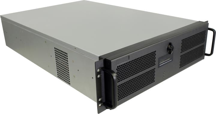 Server Case 3U Procase <GE301L-B-0> Black  E-ATX, без  БП, с дверцей