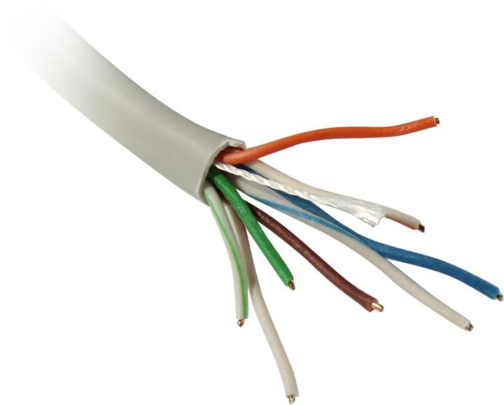 Кабель UTP 4 пары кат.5e <бухта 100м> ЭРА  Simple  <UL-4-PVC-A-100>