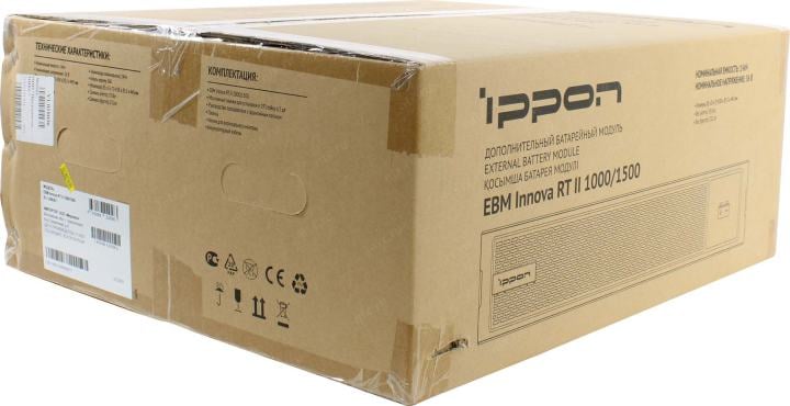 Ippon <EBM Innova RT II 1000/1500>  (дополнительная батарея) <1398367>