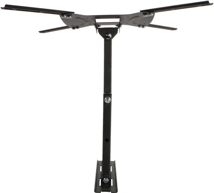 Kromax <DIX-24 Black> Наклонно-поворотный кронштейн (VESA100-400,  15-55",  35кг)