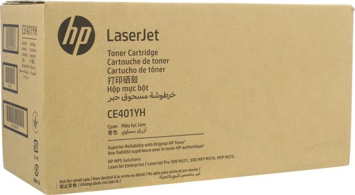 Картридж HP CE401/YH/YC Cyan  для HP M551