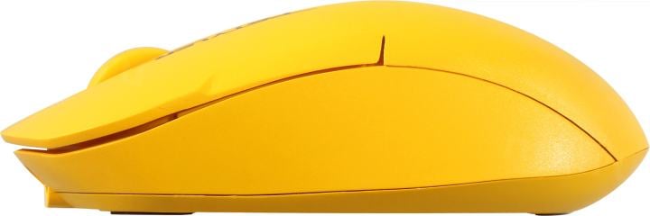 A4Tech FSTYLER Wireless Optical Mouse <FG15C  Air2  Yellow>  (RTL)USB 3btn+Roll