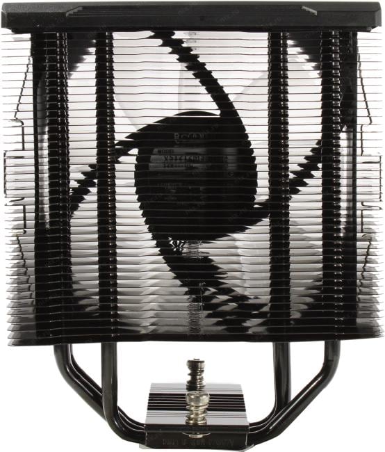 Кулер для процессора/ CPU Cooler PCCooler PALADIN EX300S (125W, 4-pin PWM, 157mm, Al/Cu, 3x6mm, FRGB, 1x120mm, 73.6CFM, 28.6dBA, 1800RPM, S: 1851/1700/1200/115X, AM5/AM4, black)
