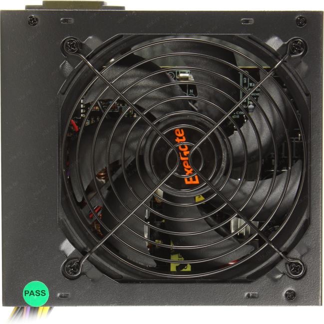 Exegate EX282071RUS-PC Блок питания 550W ExeGate 550NPX (ATX, PC, 12cm fan, 24pin, 4pin, PCIe, 3xSATA, 2xIDE, black, кабель 220V в комплекте)