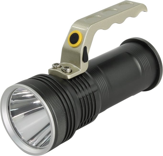 Фонарь Smartbuy аккумуляторный светодиодный SBF-30-H CREE T6 10W/металл. с ручкой/аккумул2x18650/IP54