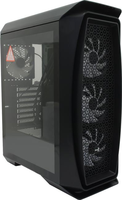Miditower Aerocool <Aero One Frost-G-BK-v1>  ATX без БП
