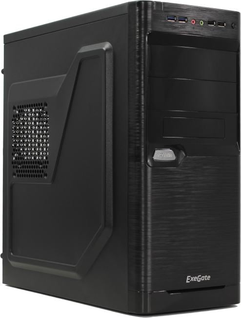 БУ Miditower Exegate <XP-330U> Black  ATX  450W  (24+4+6/8пин) <EX272728RUS>