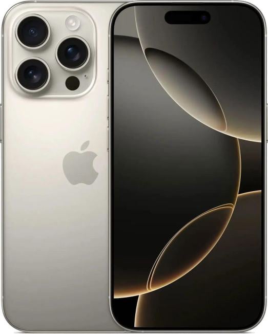 Apple iPhone 16 Pro <MYLW3ZA/A 256Gb Natural Titanium>  (A18  Pro,6.3"  2622x1206 OLED,5G+WiFi+BT,48+48+12Mpx+LiDAR)