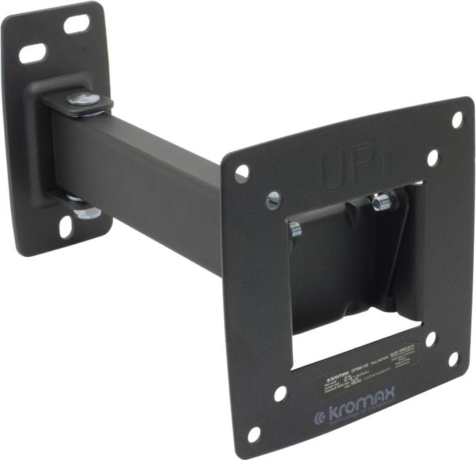 Kromax <OPTIMA-103 Black> наклонно-поворотный кронштейн  (VESA75-100,  25кг)