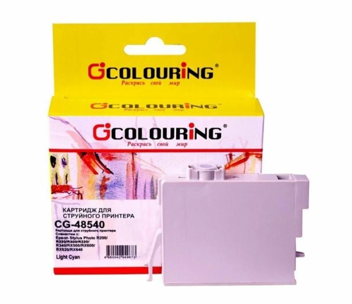 Картридж струйный Colouring CG-48540, Light Cyan