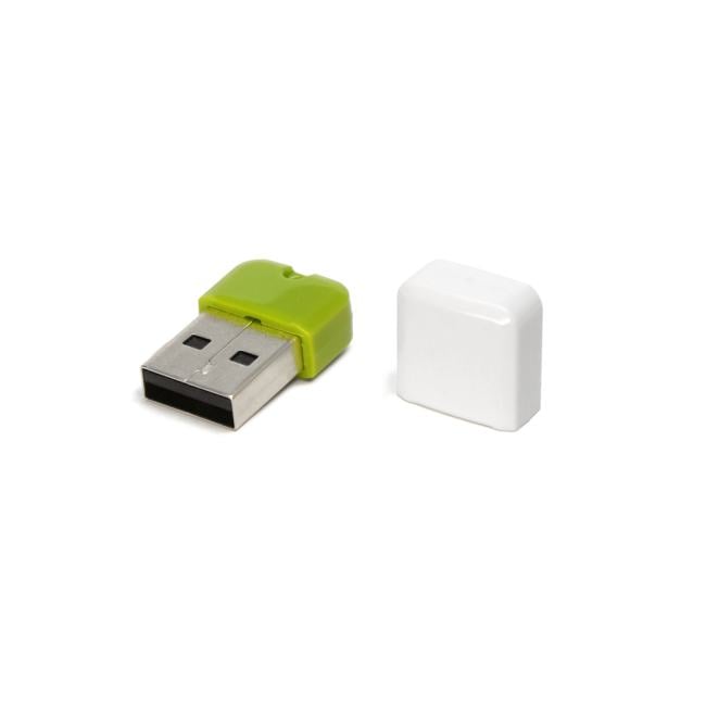 Флеш накопитель 16Gb USB 2.0 Mirex ARTON, белый/зеленый (13600-FMUAGR16)