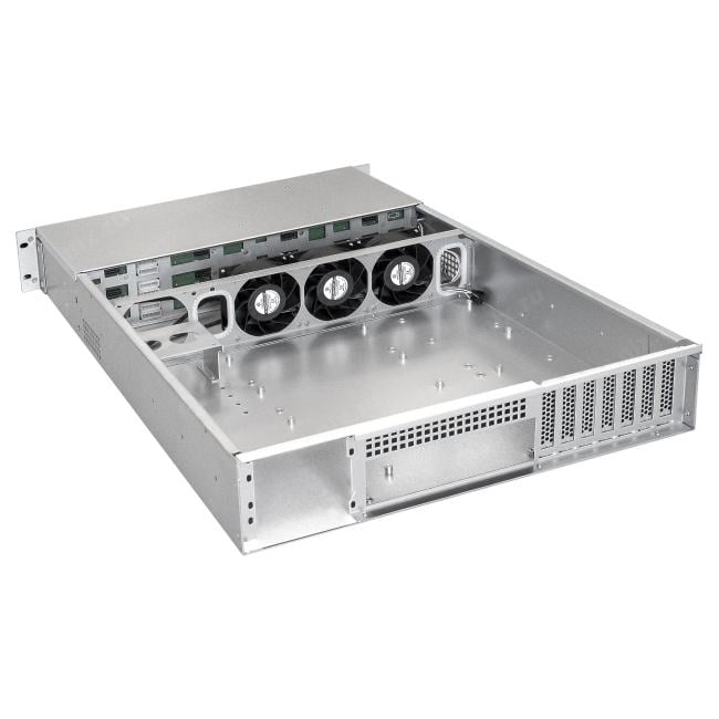 Exegate EX292490RUS Серверный корпус ExeGate Pro 2U660-HS12 <RM 19", высота 2U, глубина 660, без БП, 12xHotSwap, >