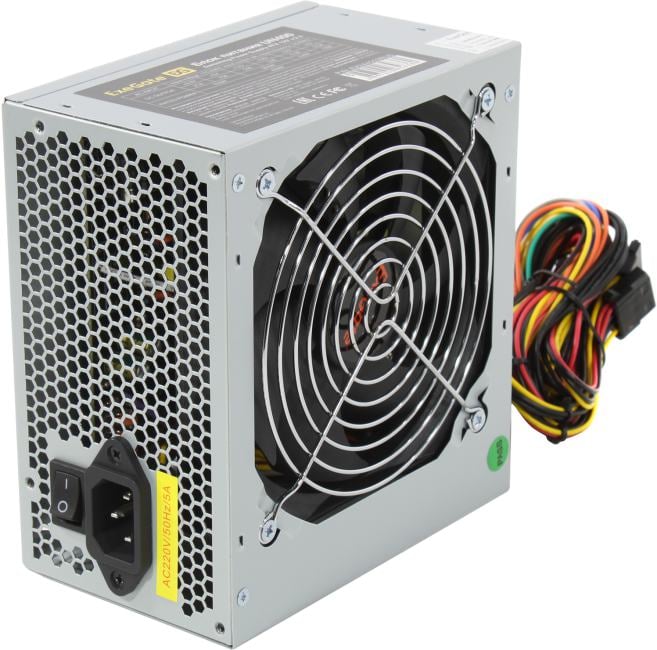 Блок питания ExeGate UN400+кабель 220V <EX244553RUS-S>  400W  ATX(24+4пин)