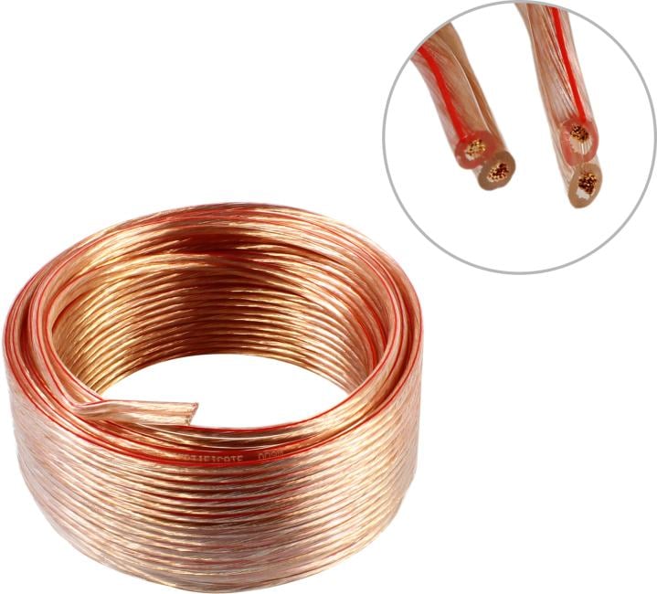 Кабель акустический 5bites FBS15-15C 2*1.5ММ2/COPPER/15M