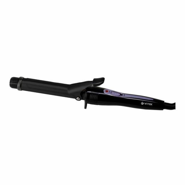 Щипцы Vitek Prive VT-2526 30Вт черный/фиолетовый макс.темп.:180С покрытие:керамическое