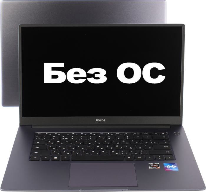 HONOR MagicBook 15 <5301AFVT BMH-WDQ9HN>  Ryzen 5 5500U/8/512SSD/WiFi/BT/noOS/15.6"