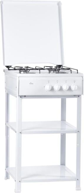 Плита Газовая Flama AVG 1401 W белый эмаль (настольная)