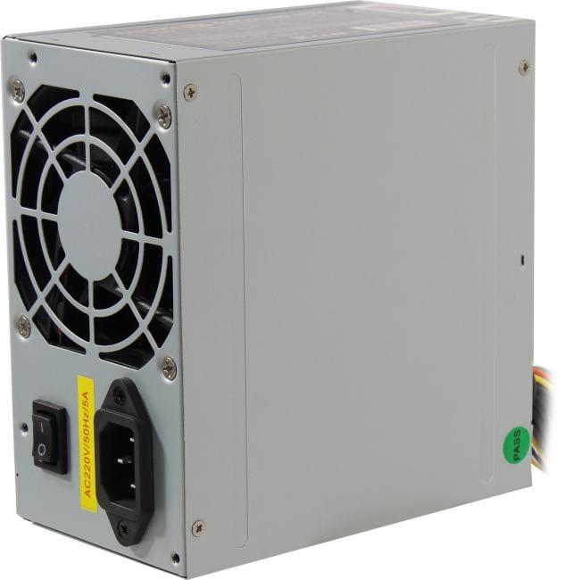 Exegate EX292144RUS-S Блок питания 600W ExeGate CP600 (ATX, SC, 8cm fan, 24pin, 4+4pin, PCI-E, 3xSATA, 2xIDE, кабель 220V с защитой от выдергивания)